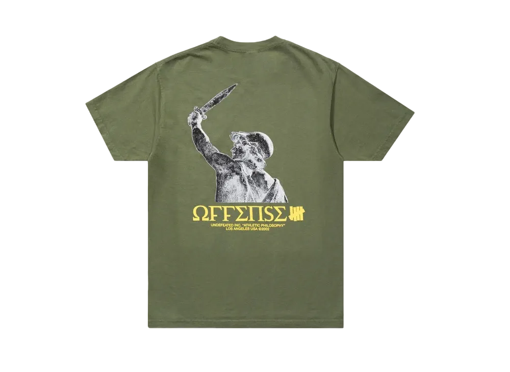 UNDEFEATED Offense Defense S/S Tee "Olive"