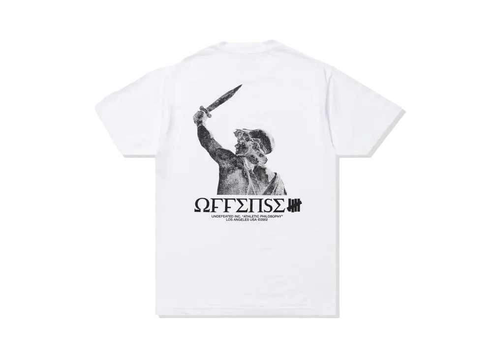 UNDEFEATED Offense Defense S/S Tee "White"