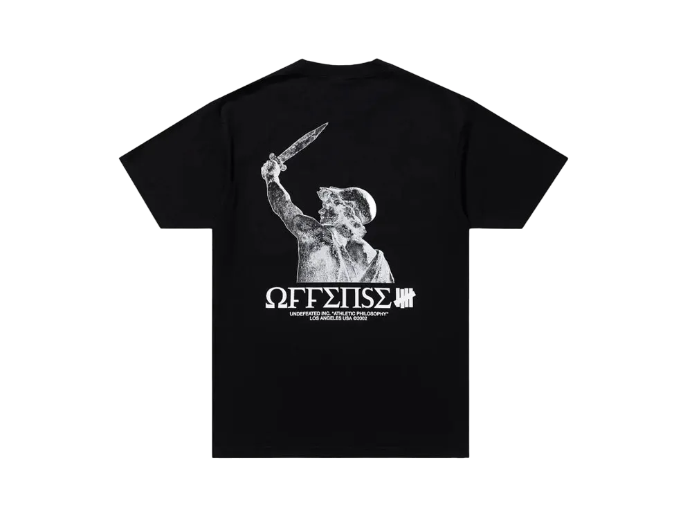 UNDEFEATED Offense Defense S/S Tee "Black"