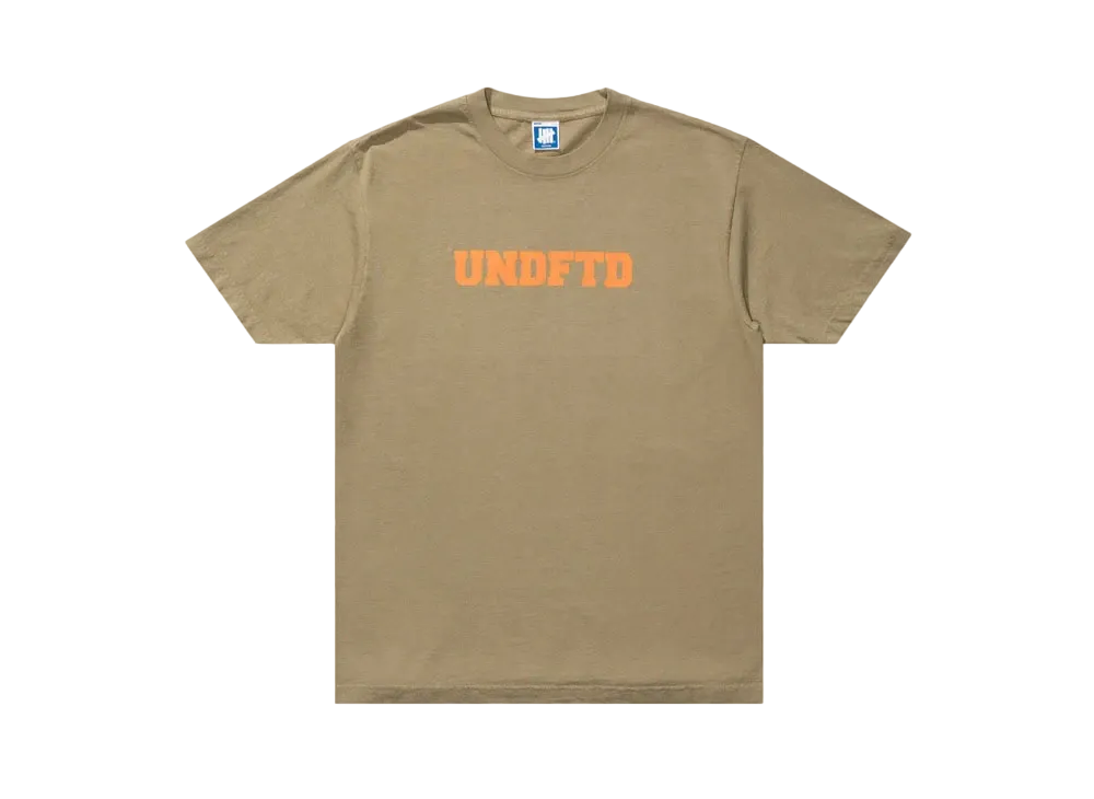 UNDEFEATED Block S/S Tee "Brown"
