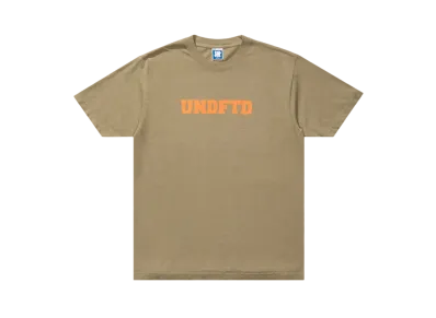UNDEFEATED Block S/S Tee "Brown"