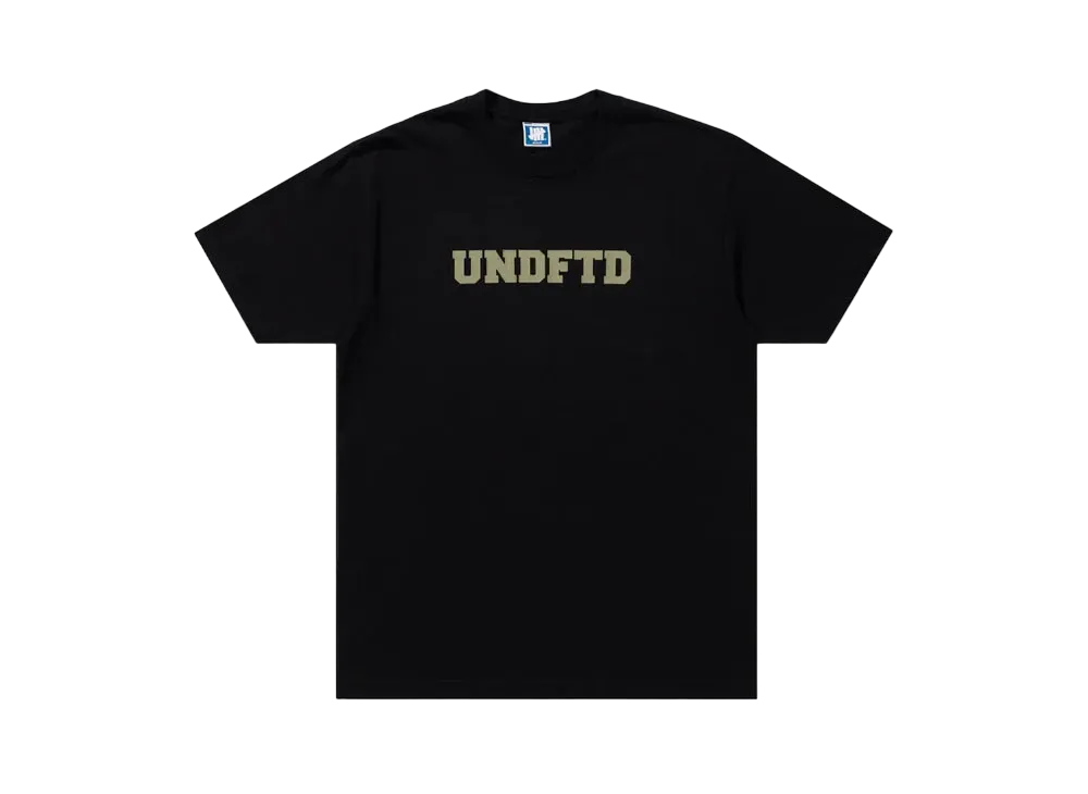 UNDEFEATED Block S/S Tee "Black"