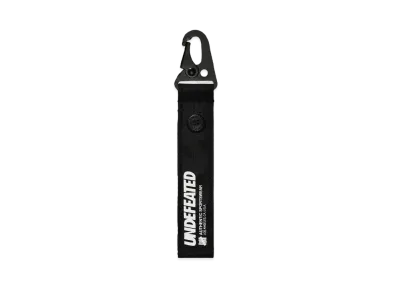 UNDEFEATED Ripstop Strap Keychain "Black"