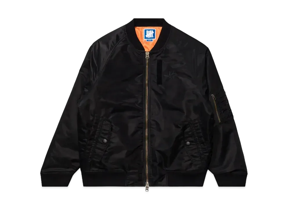 UNDEFEATED Icon MA-1 Jacket "Black"