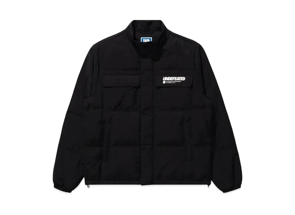 UNDEFEATED Puffer Jacket "Black"