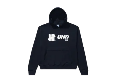 UNDEFEATED Logos Pullover Hood "Black"