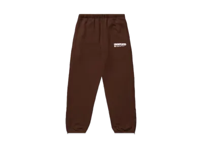 UNDEFEATED Logo Zip Sweatpant "Brown"