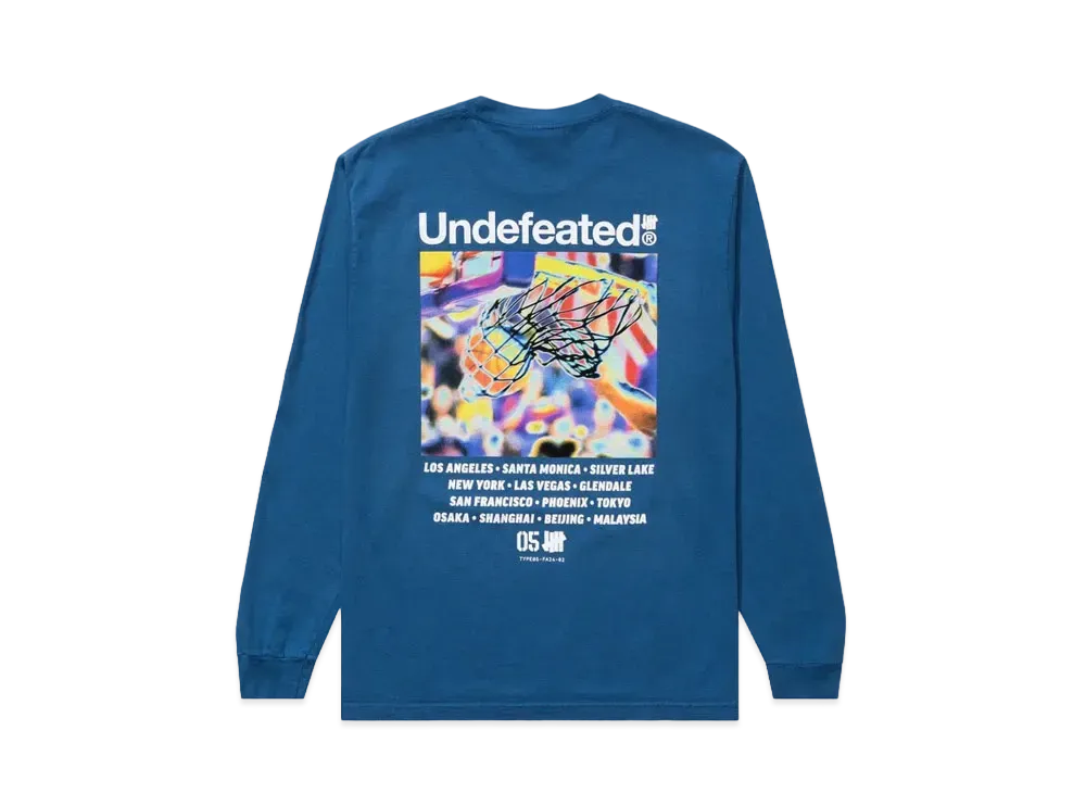 UNDEFEATED Spectrum L/S Tee "Blue"