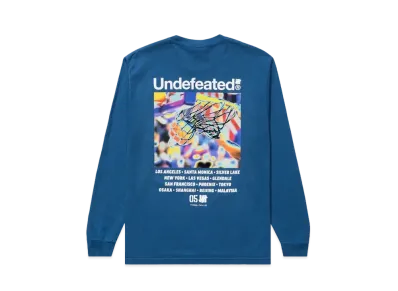 UNDEFEATED Spectrum L/S Tee "Blue"