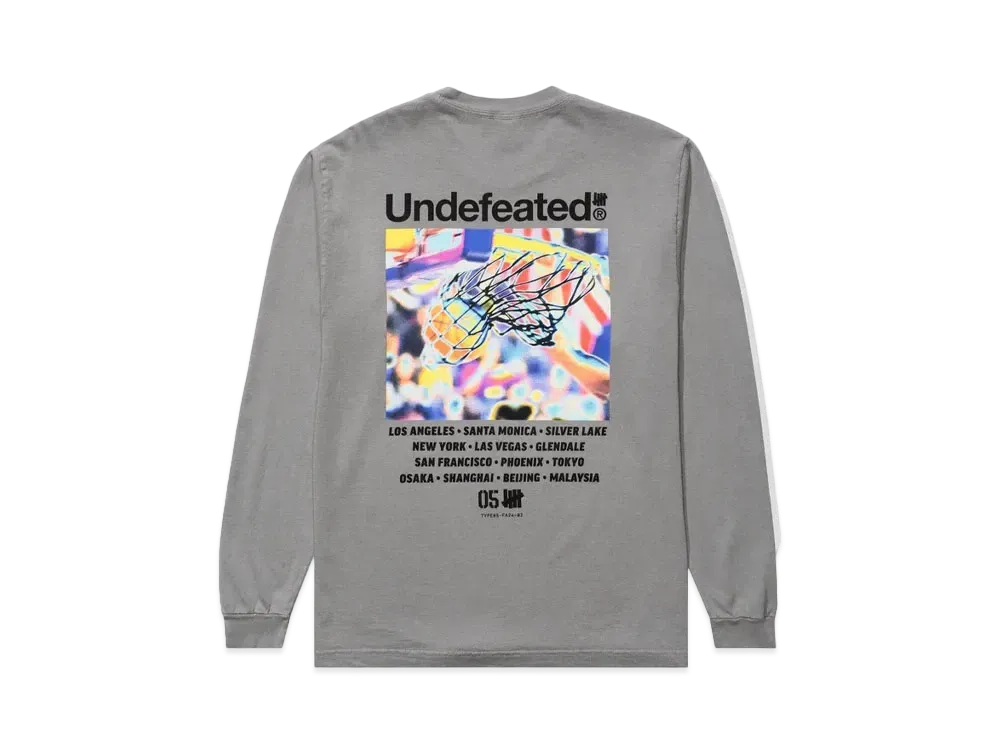 UNDEFEATED Spectrum L/S Tee "Gray"
