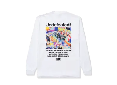 UNDEFEATED Spectrum L/S Tee "White"