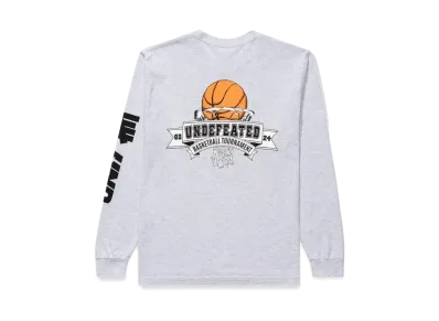 UNDEFEATED Tournament Banner L/S Tee "Gray"