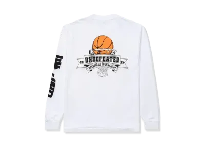 UNDEFEATED Tournament Banner L/S Tee "White"