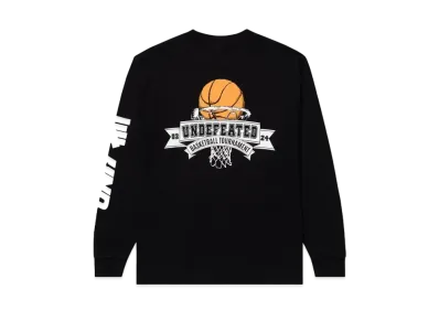 UNDEFEATED Tournament Banner L/S Tee "Black"