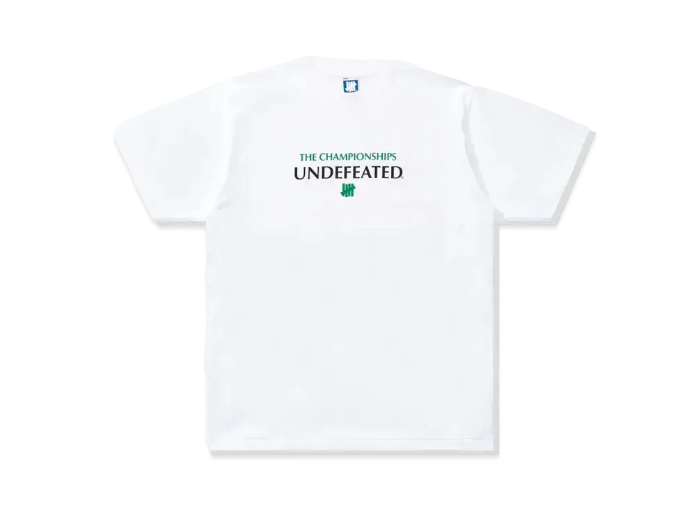 UNDEFEATED Championships S/S Tee "White"