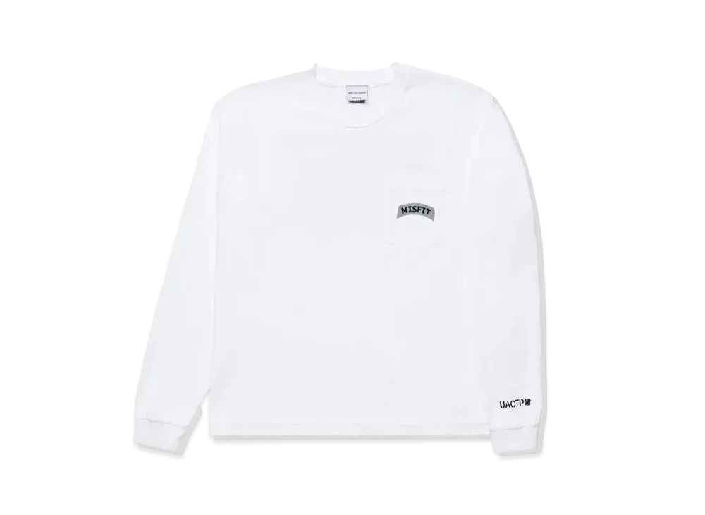 UNDEFEATED UACTP x Gardar Eide Einarsson Standard Brief L/S Pocket Tee "White"