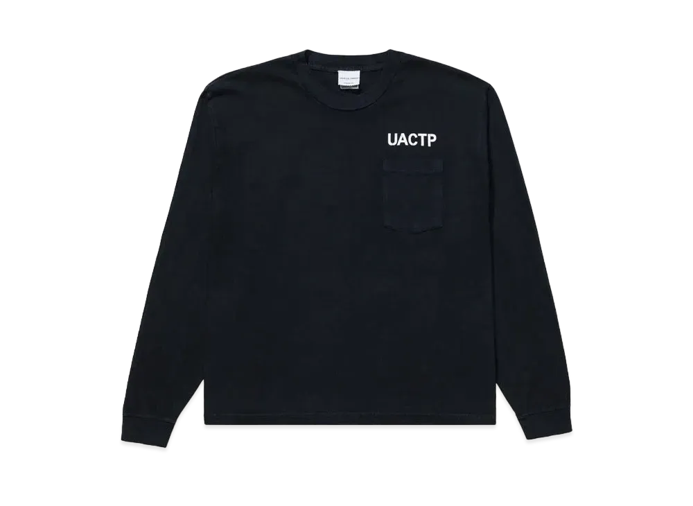 UNDEFEATED UACTP x Gardar Eide Einarsson Stencil L/S Pocket Tee "Black"