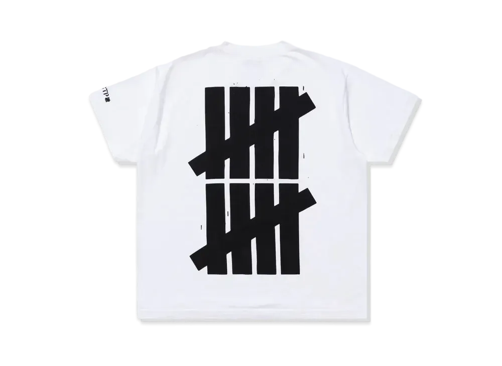 UNDEFEATED UACTP x Gardar Eide Einarsson Double Five Strike S/S Tee "White"