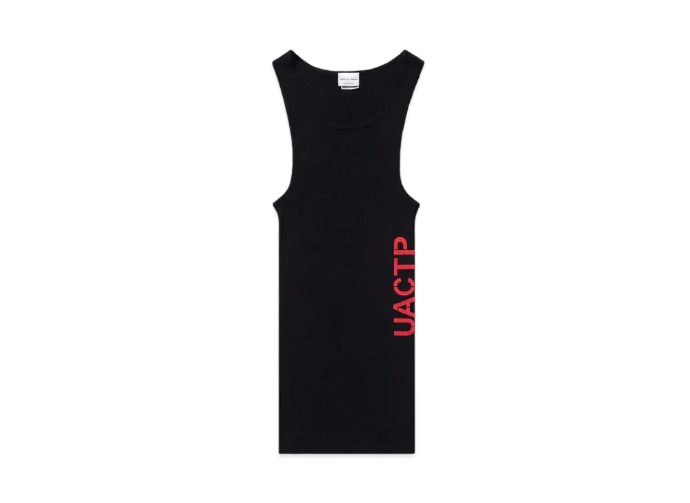 UNDEFEATED UACTP x Gardar Eide Einarsson Stencil Rib Tank "Black"