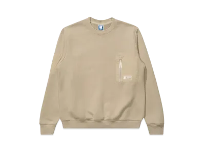 UNDEFEATED Pocket Crewneck "Khaki"