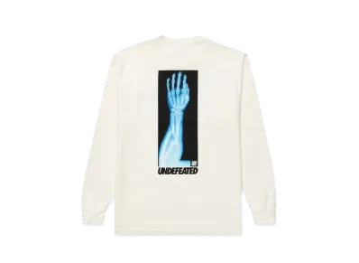 UNDEFEATED Bones L/S Tee "Off White"
