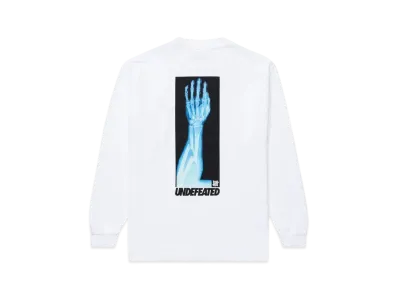 UNDEFEATED Bones L/S Tee "White"