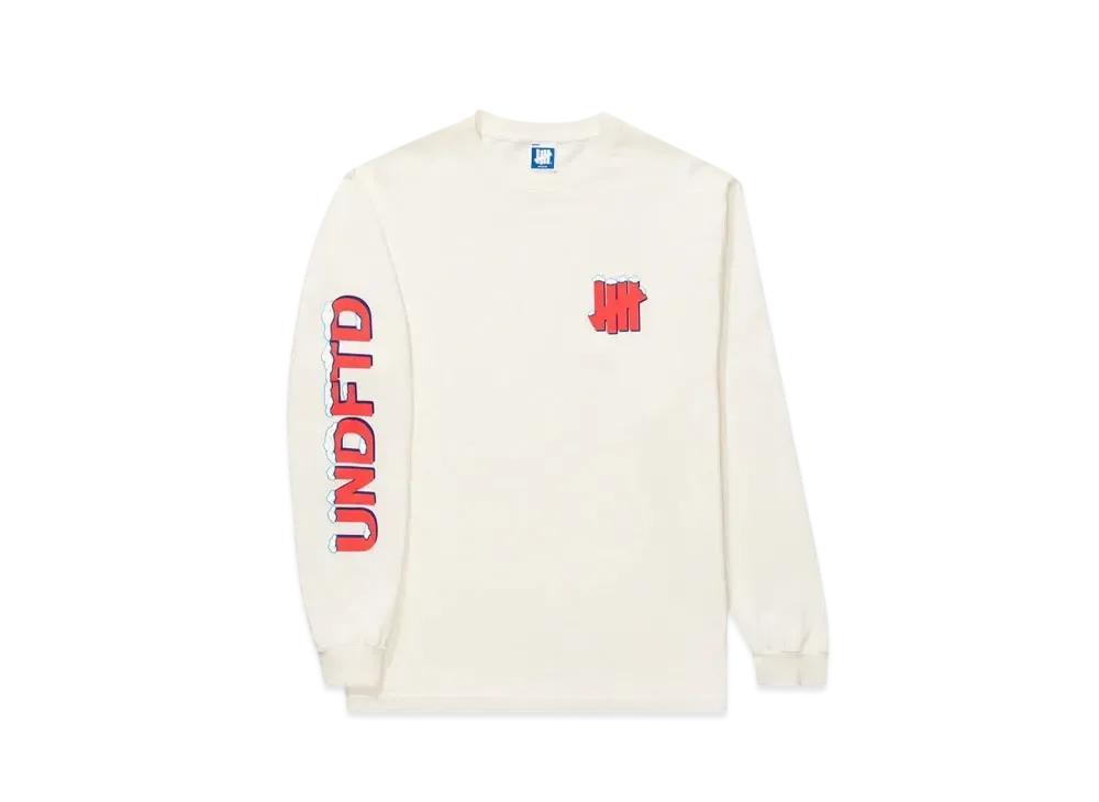 UNDEFEATED Snowdrift L/S Tee "Off White"