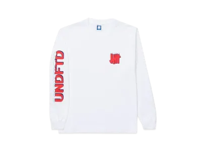 UNDEFEATED Snowdrift L/S Tee "White"