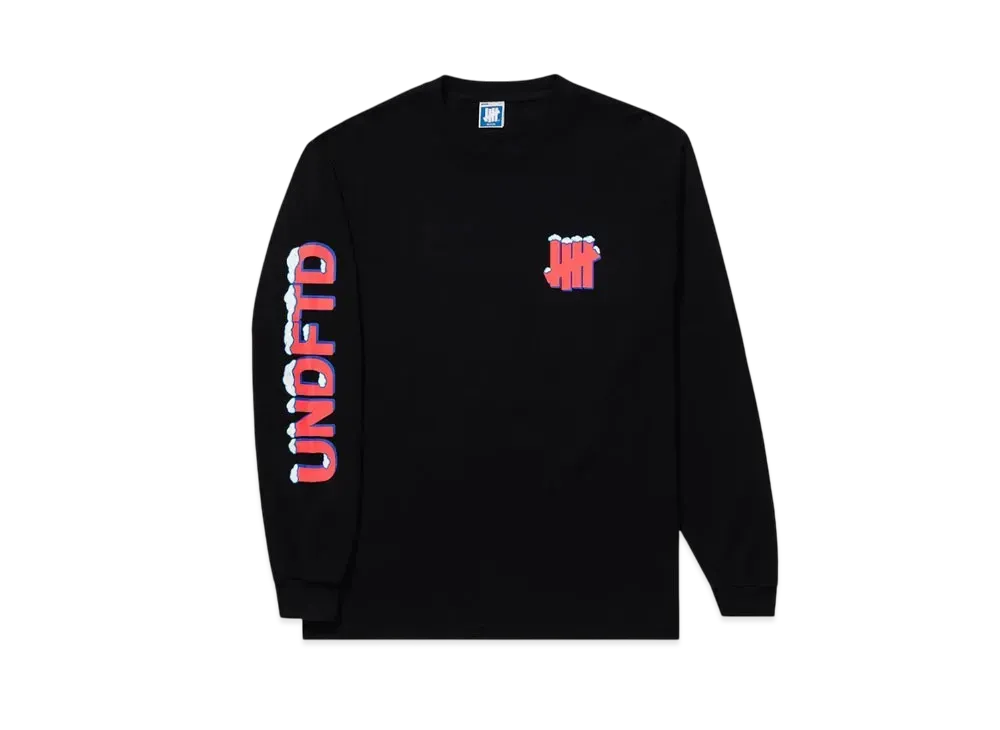 UNDEFEATED Snowdrift L/S Tee "Black"