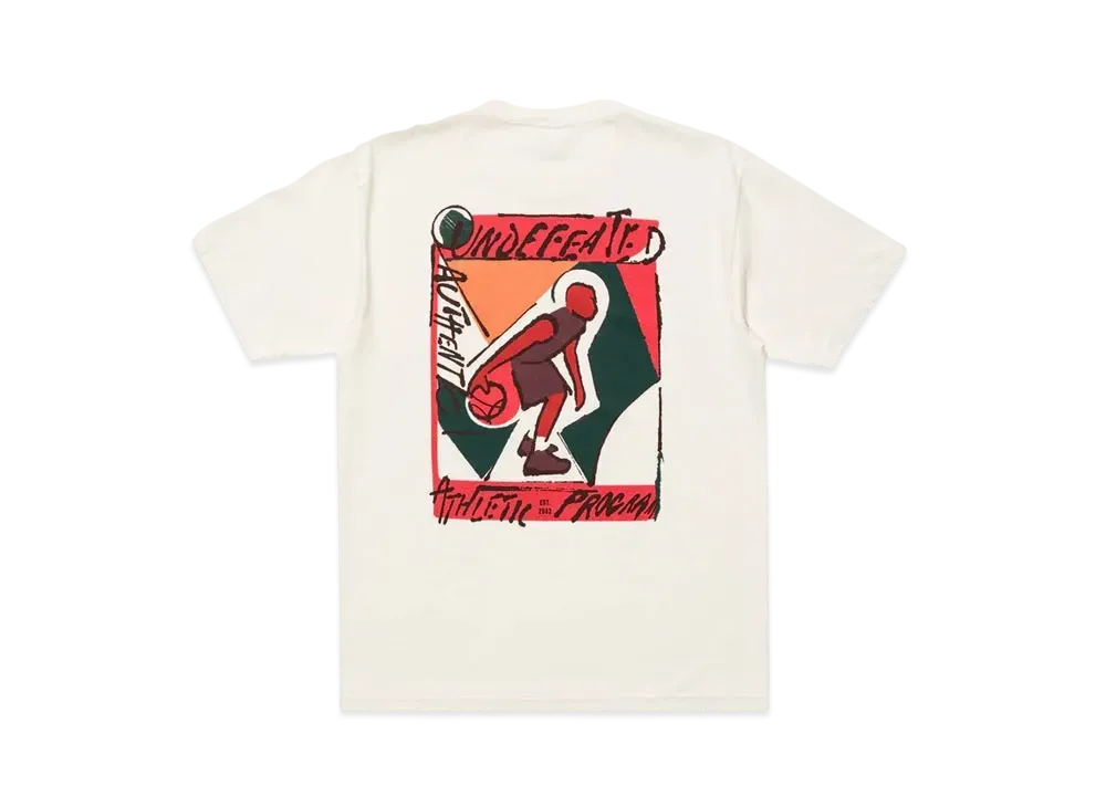 UNDEFEATED Abstract S/S Tee "Off White"