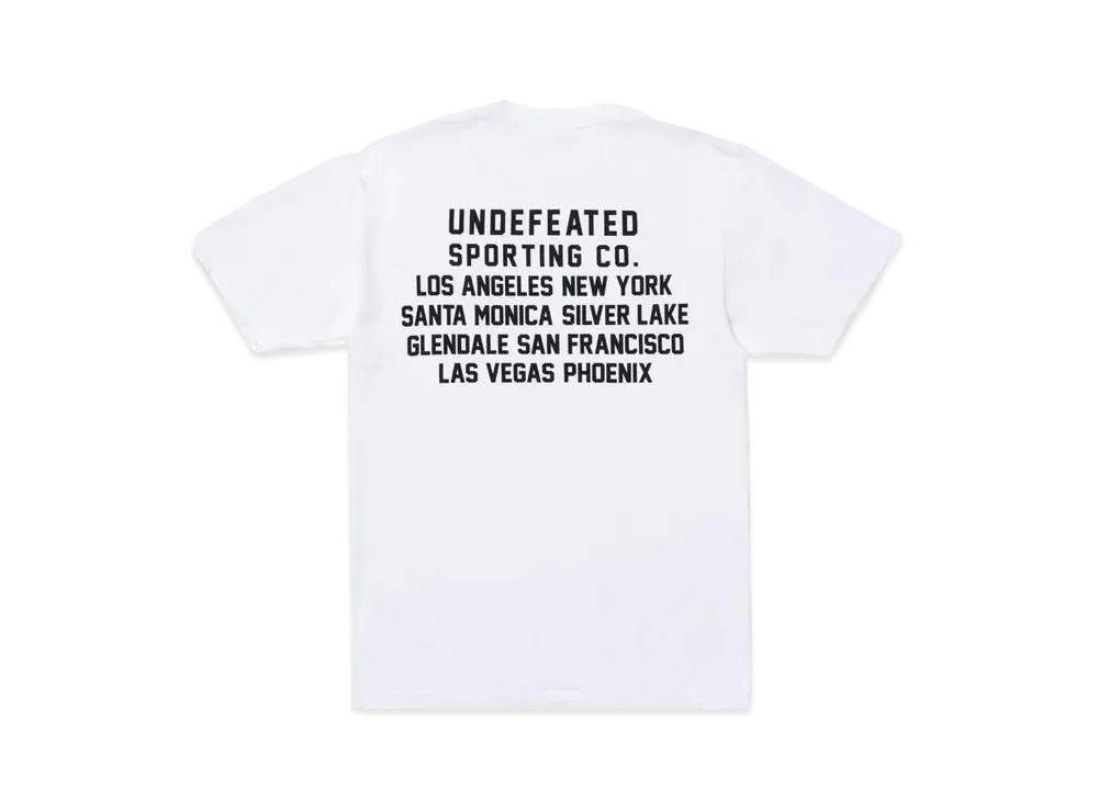 UNDEFEATED Sporting CO S/S Tee "White"