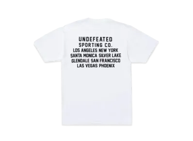 UNDEFEATED Sporting CO S/S Tee "White"