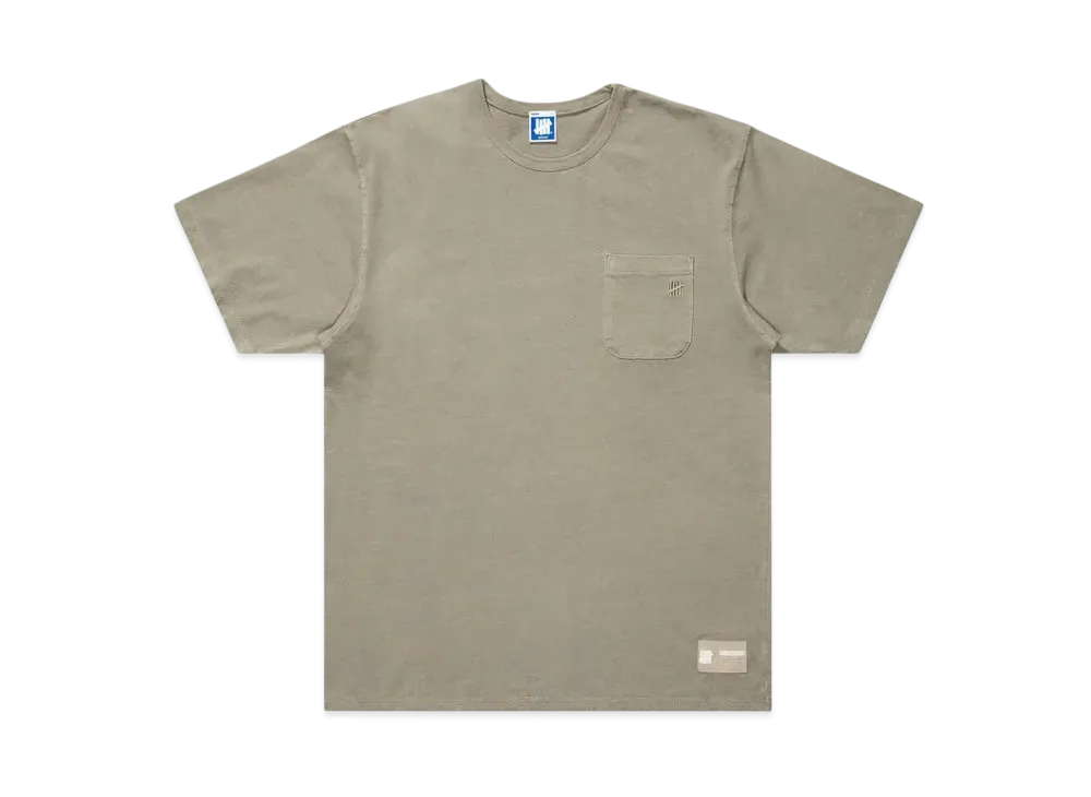 UNDEFEATED Sunfaded S/S Pocket Tee "Khaki"