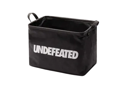 UNDEFEATED Canvas Storage Bin "Black"