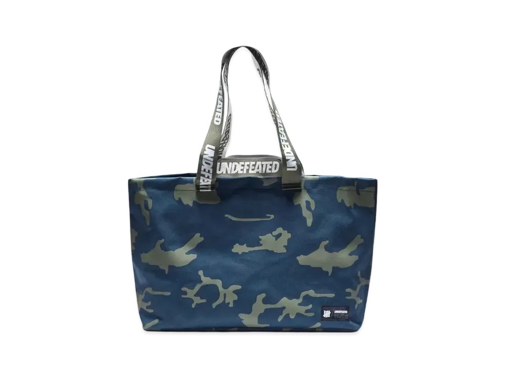 UNDEFEATED Waxed Canvas Tote "Camo"