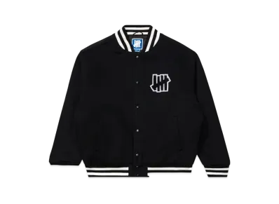 UNDEFEATED Varsity Jacket "Black"