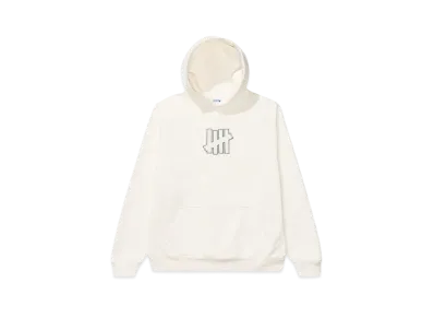 UNDEFEATED Varsity Pullover Hood "Off White"