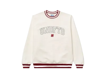 UNDEFEATED Arch Crewneck "Off White"