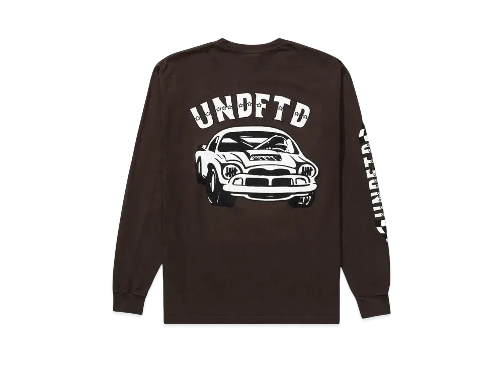 UNDEFEATED Drag L/S Tee "Brown"