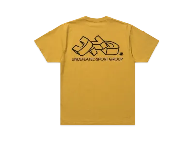 UNDEFEATED Top Heavy S/S Tee "Yellow"