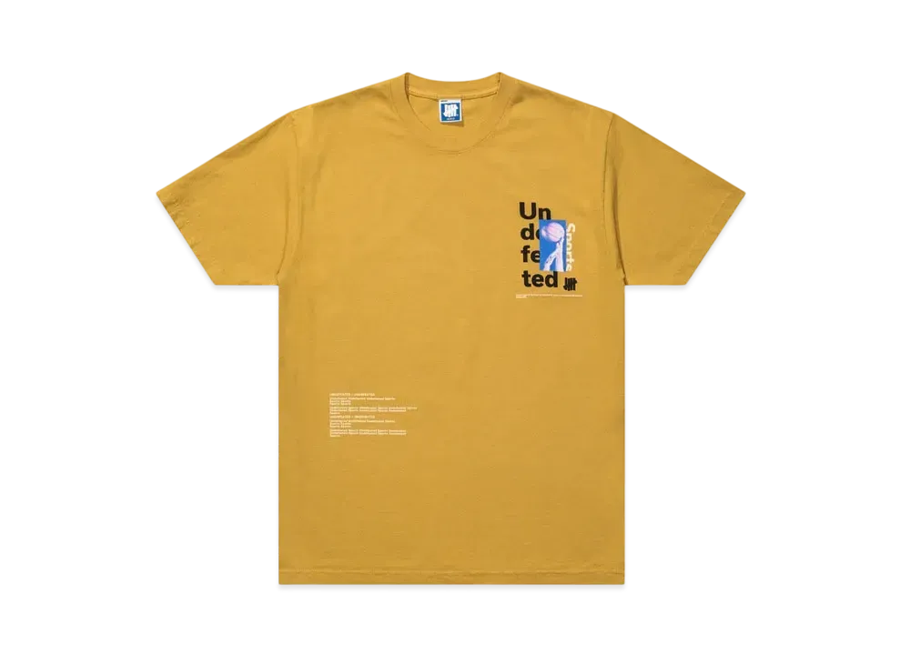 UNDEFEATED Museum S/S Tee "Yellow"