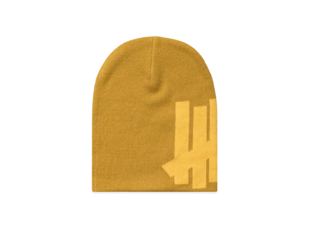 UNDEFEATED Jacquard Icon Beanie "Yellow"