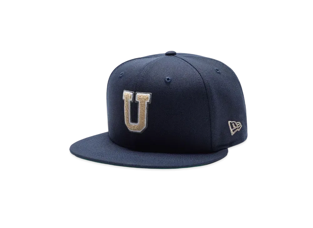 UNDEFEATED x NE Varsity Fitted "Navy"