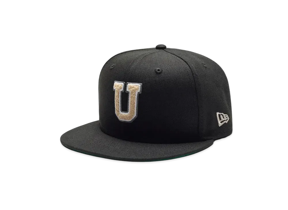 UNDEFEATED x NE Varsity Fitted "Black"