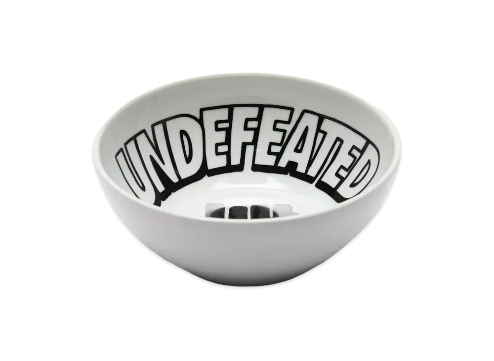 UNDEFEATED Ceramic Bowl "White"