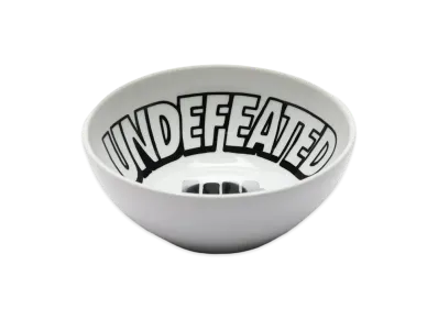 UNDEFEATED Ceramic Bowl "White"