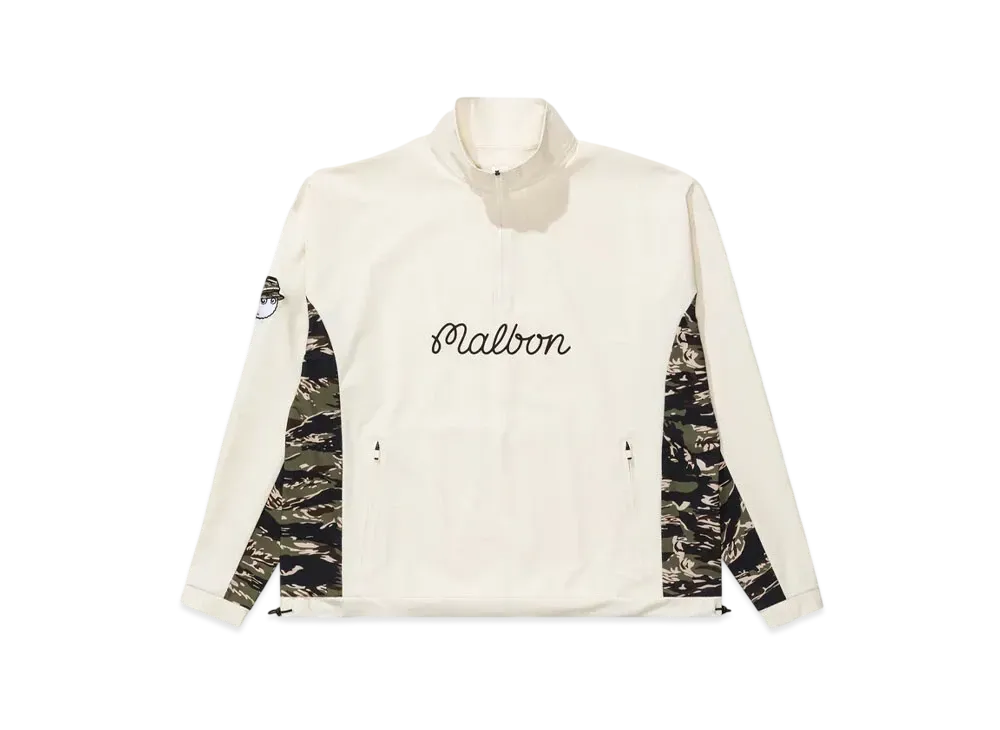 UNDEFEATED x Malbon Performance 1/4 Zip Pullover "Off White"