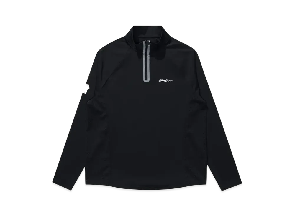UNDEFEATED x Malbon Performance Raglan 1/4 Zip "Black"