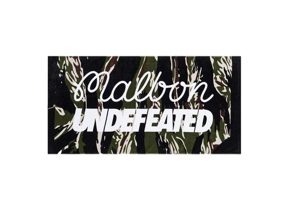 UNDEFEATED x Malbon Golf Towel "Black"