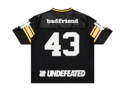 UNDEFEATED x Badfriend Football Jersey "Black"